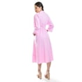 thumbnail image 3 of Vestido camisero con cinto Roman Fashion /Juvenil, 3827-p (Rosa) rosa CH, 3 of 5