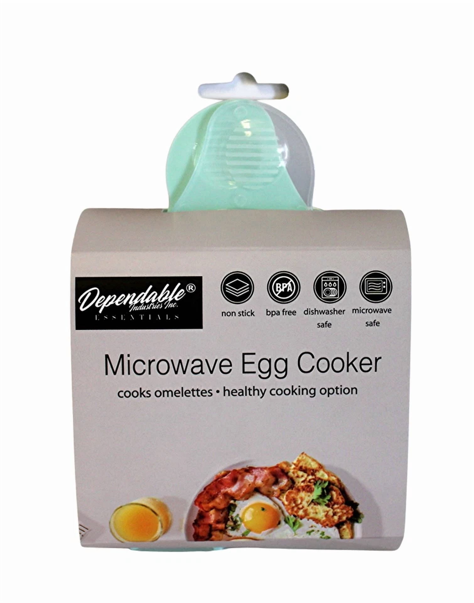 CRESTIN- Microwave Egg Cooker Bpa-Free Poacher For Omelets Sandwiches Free Shipping