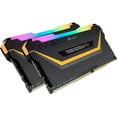 thumbnail image 2 of Corsair Vengeance RGB Pro 32GB (2 x 16GB) DDR4 DRAM 3000MHz C16 Memory Kit, Black, 2 of 5
