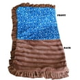 thumbnail image 3 of Dog, Puppy  Pet or Cat Sleepytime Cuddle Blankets, "Westerns" (Choose from: Red or Blue!), 3 of 6