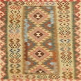 thumbnail image 1 of Ahgly Company Indoor Square Contemporary Red Southwestern Area Rugs, 5' Square, 1 of 6