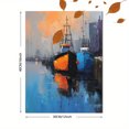 thumbnail image 3 of Qisvanset 12x16 Inch Oak Tree Wildflower Meadow Sunset Canvas Print Wall Art, 3 of 5