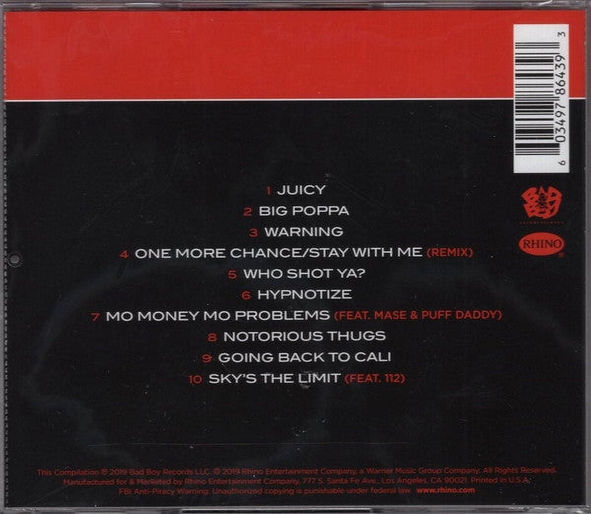 Notorious B.I.G.『Love No Hoe他』Promo CDs READ! vintage BIGGIE SMALLS Notorious B.I.G. promo CD Signed! hip