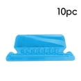 thumbnail image 2 of File Folder Tabs, Hanging File Folder Labels, Plastic Hanging Folder Tabs – 10 Sets Tabs And Inserts for Hanging Files Folders, Clear Hanging File Tabs for File Folders(Blue), 2 of 9