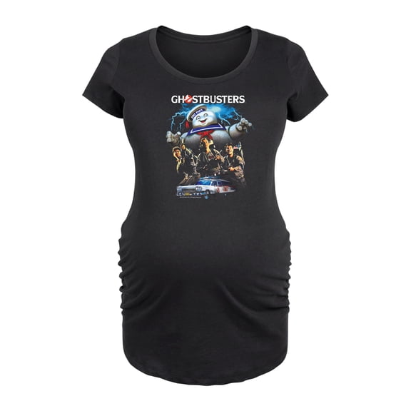 Ghostbusters - GB Group - Maternity Scoop Neck Tee