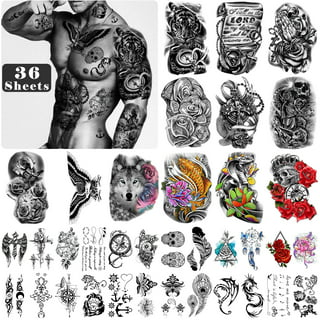  Tattoos 2 Sheets Red Blue Pink Bow Ribbon Cartoon Tattoo  Vintage Style Art Body Temporary Tattoos Fake Waterproof Removable Stickers  Party for Kid Teens Men Women (13) : Beauty & Personal Care