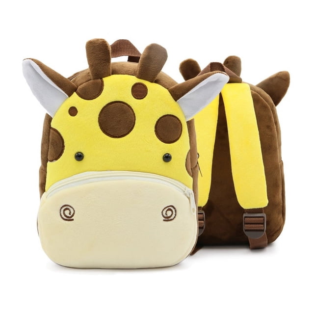 Cute Cartoon Animal Children‘s Backpack Stall Backpack Kindergarten Plush Backpack Children‘s Bag Orderable Printing