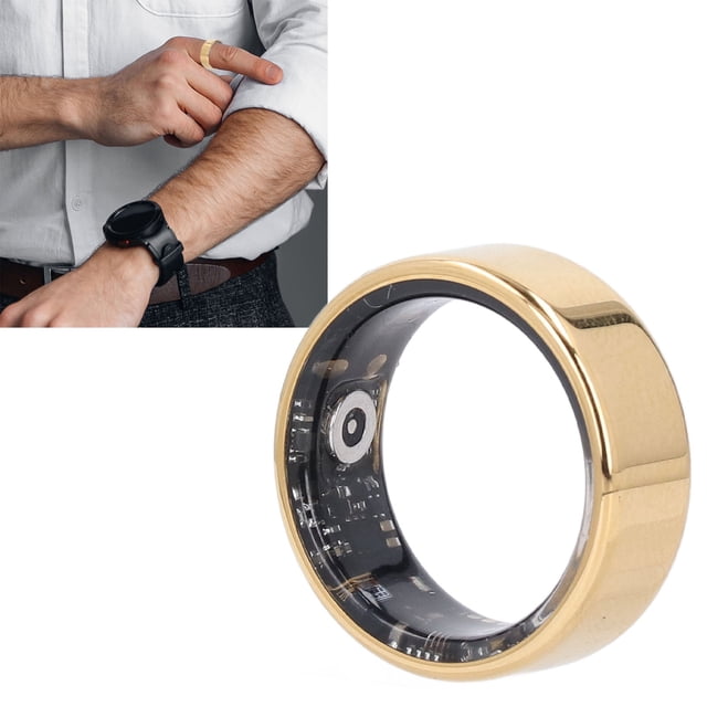 Smart Ring for Women and Men, Sport Sleep Fitness Rings, Smart Ring Multi Function Monitoring Remote Care IPX8 Waterproof Lightweight Rings with Charging Case