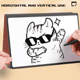 thumbnail image 5 of CCOCC Notebook Portable A5 Dry Erase Notebook Double Sided Convenient Writing Surface Reusable Whiteboard Notebook with Wipe and Dry-erase Marker Gray 5.8*9.2", 5 of 5