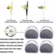 thumbnail image 4 of 16 Pack Foam Prefilters And Carbon Filter Compatible With Petsafe Drinkwell Fountain Inox 360 Avalon, 4 of 5
