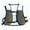 Army Green, variant on Ultra Lightweight Running Vest with Breathable Mesh Back for Marathon Training Hydration Compatible Men Women Army Green 6"X2"X8"