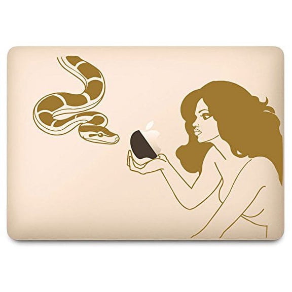 Gold Eve Fall From Grace Decal for 12" Macbook