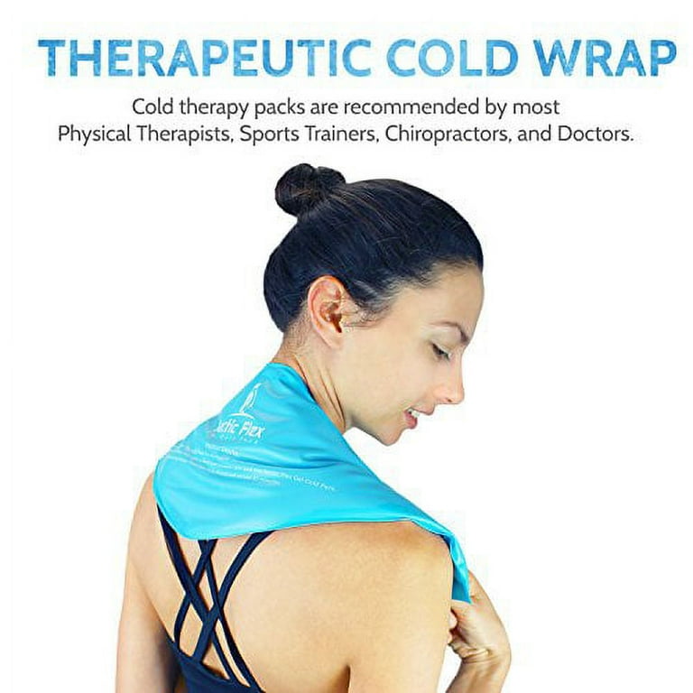 Neck Ice Pack by Arctic Flex - Cold Compress Therapy Wrap - Cool