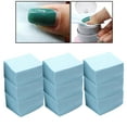 thumbnail image 1 of 600 Pcs pelusa toallitas de uñas, arte de uñas acrílico toallitas de removedor almohadillas - luz de color azul azul claro, 1 of 7