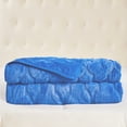 thumbnail image 4 of Home Soft Things 7 Piece Ogee Faux Fur Embroidery Bedspread Set - Palace Blue - Queen (90" x 90"), 4 of 8