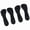 Black, variant on 2 Pairs Soft Gels Shoe Inserts For Women High Heels Sandals 3/4 Length Insoles Arch Support Cushion Pads