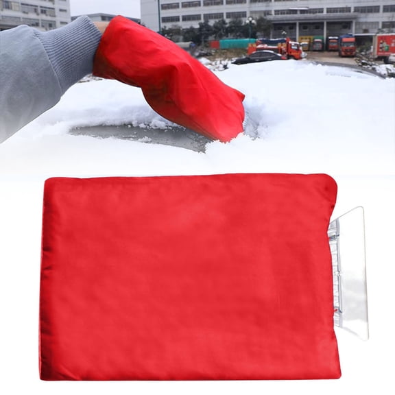 Gooowood Car Vehicle Warm Gloves Scraper Ice Brush Shovel Removal For Winter Winter Car Shovel Set Includes Warm Gloves & Ice Scraper Other Cleaning Supplies Tools Series
