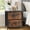 Brown, variant on Bigleap Nightstand Set 2, 2 Drawer Dresser for Bedroom, Bedside Furniture, End Table for Bedroom, Closet, Entryway, Black