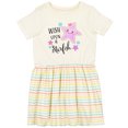 thumbnail image 3 of Inktastic Wish Upon a Starfish Cute Girls Toddler Dress, 3 of 5