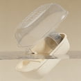 thumbnail image 3 of Hamster Habitat Cage Set 12.2x9.25x6.3 Inch Transparent Pet Rat Cage with Quiet Running Wheel Kettle and Staircase 5 in 1 Mouse Habitat Kit for Gerbils Small Pets(Beige), 3 of 3