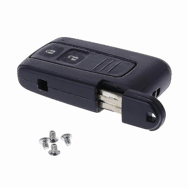 2 Buttons Remote Smart Car Key Case Cover For Toyota Prius Corolla Verso Toy43 Uncut Blade--