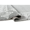 thumbnail image 2 of Newport Collection - Gray Abstract Bordered / Border Area Rug, 2 of 5