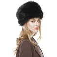 thumbnail image 5 of Winter Women Faux Fur Russian Cossack Style Hat Winter Wrap Hat, 5 of 5