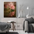 thumbnail image 3 of Cuadros Decorativos Pintura al óleo acrílica por números Flores Reflexión Kit de imagen digital hecho a mano Tmvgtek embutido en tela, 3 of 9