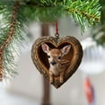 thumbnail image 4 of Kumdkd Animal Ornaments for Christmas Tree, Christmas Ornaments 2025 Forest Animals Little Animals Acrylic Hanging Decoration Gift for Animal Lovers, 4 of 4