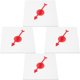 thumbnail image 3 of KAKOWELY 4 piezas de hilanderos transparentes para juegos de matemáticas con flecha giratoria para juegos de fiesta y enseñanza., 3 of 5