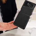 thumbnail image 3 of Funda Con Tapa A Prueba De Golpes De Cuero Pu Con Textura Cruzada Compatible Con Samsung Galaxy Z Flip3 5G Funda Protectora Rígida Plegable Para Pc matsuzay EL017733-03, 3 of 5
