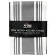 thumbnail image 3 of All-Clad Woven Bistro Kitchen Towels: Highly Absorbent 100% Cotton, 20"x30" Dish Towels, 4-Pack, Pewter, 3 of 6
