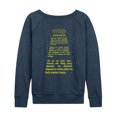 thumbnail image 2 of Star Wars - Empire Strikes Back Crawl - Women's French Terry Pullover Sweatshirt, 2 of 4