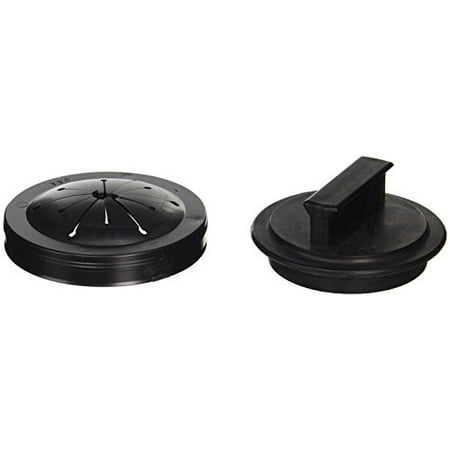 

WASTE KING Moen 1025 AMC Kitchen Products EZ Mount Garbage Disposal Stopper and Splash Guard Black