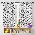 thumbnail image 5 of Blackout Kids Curtains,Halloween Bat Pattern Childrens Insulated Curtains Set Of 2,Bedroom Essentials,Toddler Room Decor 42"x54", 5 of 5