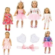 axxxt 11PC American girsl Doll Unicorn Doll American girsl Unicorn Doll Accessories Outfits Fits 18" Unicorn Doll Clothes American girsl Unicorn Doll Clothes 18 inch American girsl Doll Unicorn