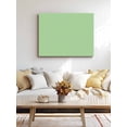 thumbnail image 4 of Green Wall Art for Living Room, Canvas Picture Wall Decor for Bathroom Bedroom, Minimalist Solid Color Modern Abstract Painting Artwork for Office Kitchen Hallway Dining Room Home Decorations 16"x20", 4 of 8