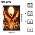thumbnail image 3 of joogoo A5 Spiral Journal Notebook Phoenix Sunflower College Ruled Notebooks 8.3" x 5.7" 1 PC, 3 of 8
