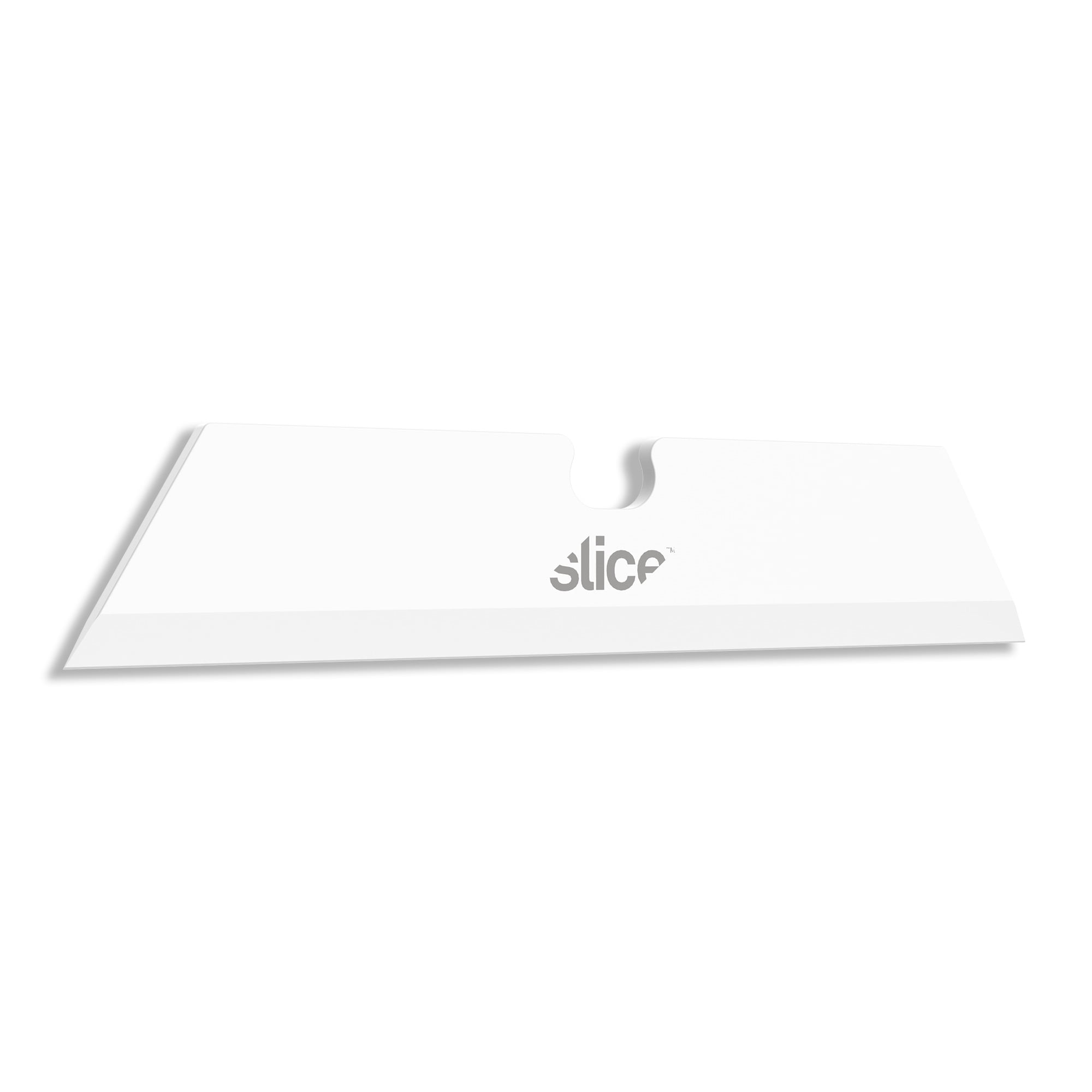 Slice 10528 Replacement Utility Knife Blades - Pointed Tip - Finger-Friendly, Micro Ceramic Safety Blade | Never Rusts - Pack of 3