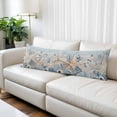 thumbnail image 2 of Blue Beige Coastal Body Pillow Covers 20"x60", Beach Starfish Summer Eucalyptus Vintage Soft Brushed Microfiber Breathable Throw Pillow Covers, Pillowcase with Zipper for Couch Sofa Bedroom, 2 of 9
