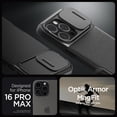 thumbnail image 2 of Funda de teléfono Spigen Optik Armor MagFit para iPhone 16 Pro Max, 2 of 8