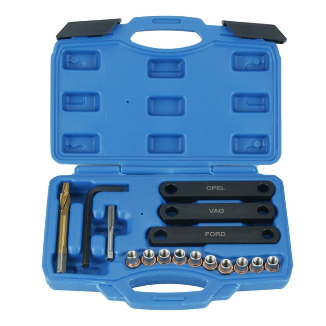 Amdohai M9 x 1.25 Brake Thread Repair Kit Brake Caliper Guide Thread Repair Tool