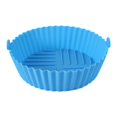 thumbnail image 2 of Queroig Silicone Air Fryer Pot Tray Prevents Residue BPA-Free Silicone Fryer Liner Replacement for Parchment Liner Paper Food-Safe Air Fryer Oven Accessories, 2 of 7