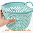 thumbnail image 3 of unbranded Cesta Multiusos Azul De Plástico PP Para Almacenamiento De Objetos Pequeños En Hogar, 3 of 4