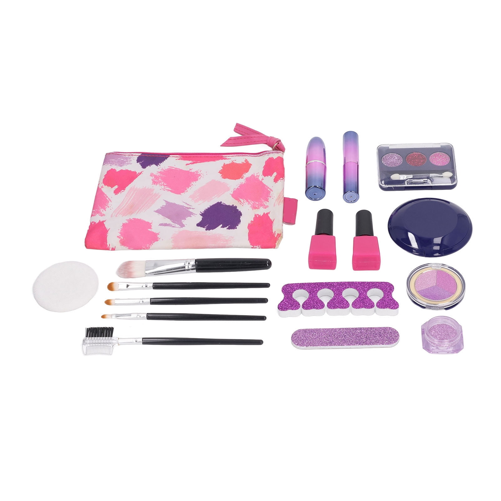 Kids Makeup Kit, Fake Color Simulation Pretend Make Up Set Develop
