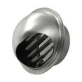 Mlless Stainless Steel Round Bull Nosed Wall Vent Outlet for Tumble