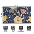 thumbnail image 5 of Pioneer Flower Floral Print Pattern Door Rugs,Washable Non Slip Door Mats Indoor,Decorative Door Mats,Entry Mat Indoor for Entrance,Bedroom,Kitchen,Bathroom,17"x30", 5 of 6