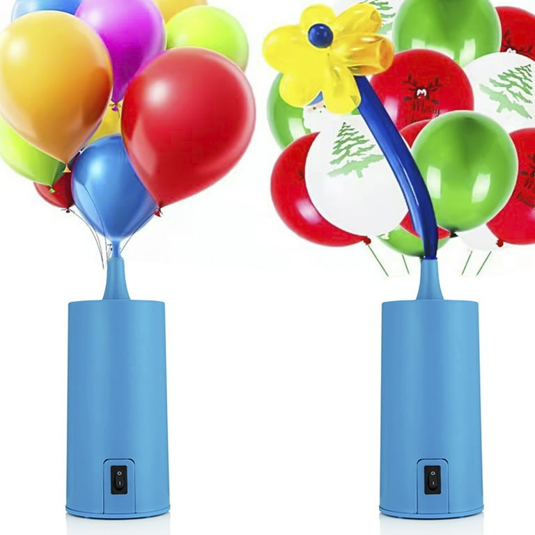 Mlfire Balloon Pump Electric Air Pump for Balloons Low Noise Portable Balloon Inflators Pumping Machine for Balloon Arch Kit Letter Animal Balloons