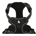 thumbnail image 1 of Arnés de seguridad para perros Black, S-Durable con reflectante 3M, ajustable y acolchado para perros grandes, medianos y pequeños., 1 of 5