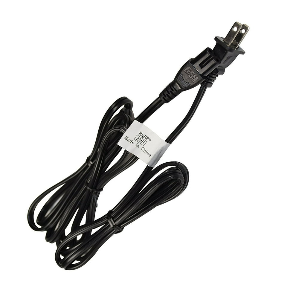HQRP 10ft AC Power Cord for LG UF6450 / UF6790 / UF6800 / 55UF6450